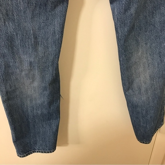 J brand Aidan boyfriend Gemini distressed blue denim jeans - Picture 8 of 10